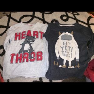 2T carter brand shirts